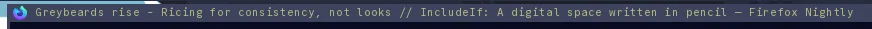 active i3 window